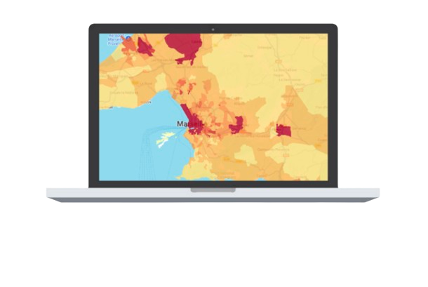 Illustration des scénarios de développement Dynamic Réseau